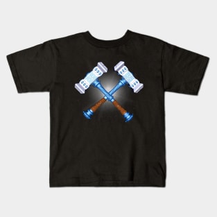 Crossed Hammers Kids T-Shirt